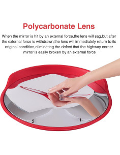 Espejo Convexo de Seguridad 76.2 cm Jade Butterfly PC 2