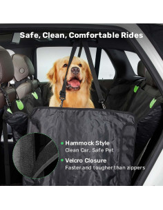 Cubierta de Asiento para Perros Zanch XL - 100% Impermeable 2