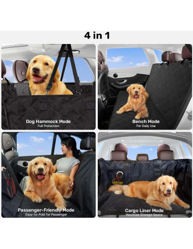 Cubierta de Asiento para Perros Zanch XL - 100% Impermeable
