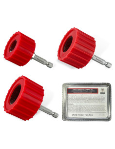 Juego de 3 Cepillos Limpiadores de Tubos Kwalitistar 1/2-1"