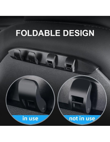 Organizador de Reposacabezas OATSBASF para Tesla Model Y y 3 - 2Pack