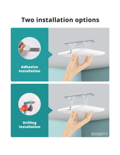 Luz de Techo Recargable Wowatt WL0301121 con Sensor Movimiento 2