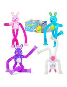 Juguetes Sensoriales Tubos Pop Witmelt Conejo para Niños