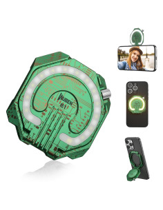 Luz de Anillo Portátil WUBEN E1 para Selfie 300 Lúmenes