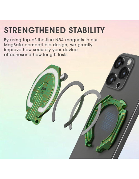 Luz de Anillo Portátil WUBEN E1 para Selfie 300 Lúmenes