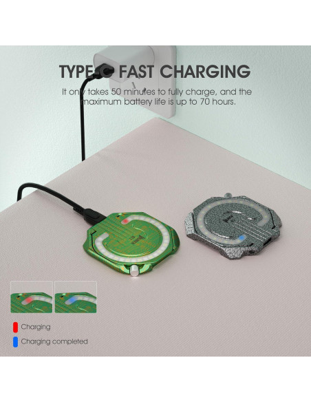 Luz de Anillo Portátil WUBEN E1 para Selfie 300 Lúmenes