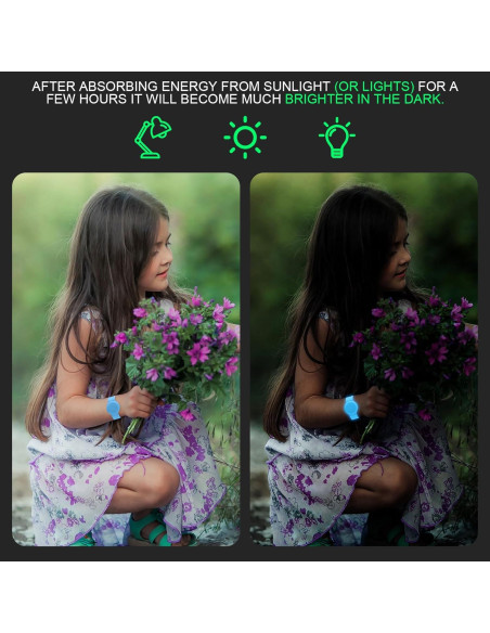 Pulsera Impermeable Ajustable AGMZ para AirTag Niños 2 Pzas