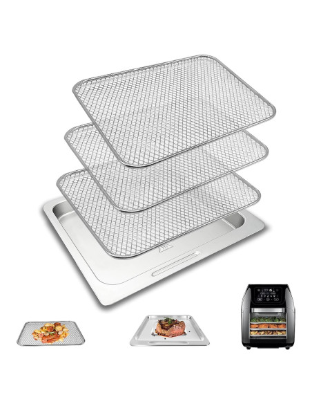 Accesorios para Freidora de Aire Chefman 10L Acero Grado Alimenticio