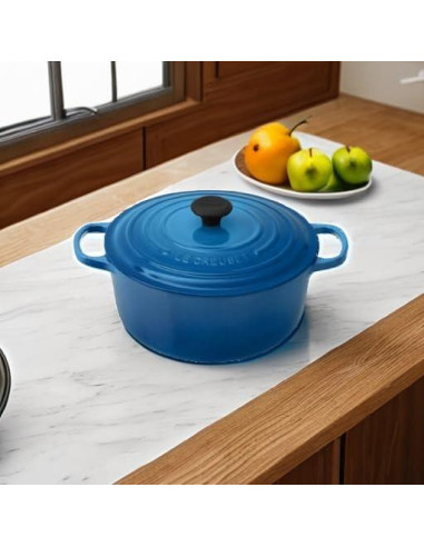 Horno Holandés Redondo Le Creuset 7.25 qt Hierro Fundido Marseille