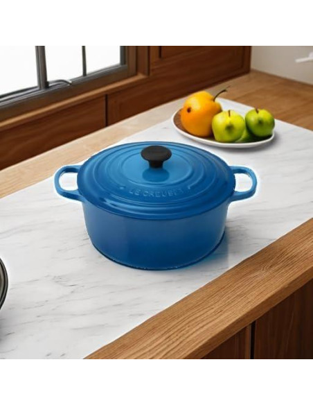 Horno Holandés Redondo Le Creuset 7.25 qt Hierro Fundido Marseille