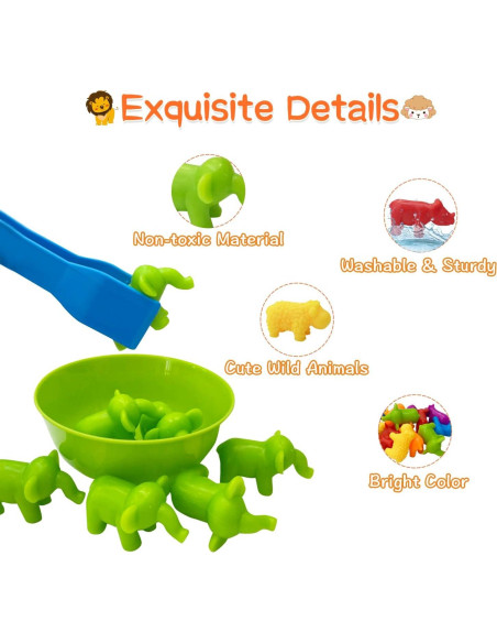 Juego de Clasificación de Animales Salvajes Family Pro Juego de Clasificación de Animales Salvajes Family Pro