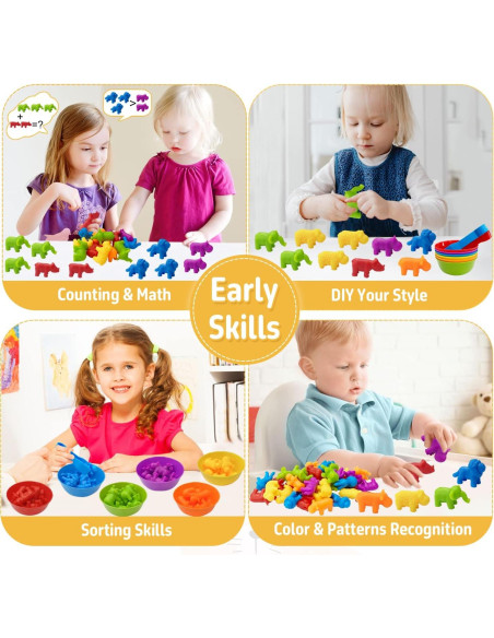 Juego de Clasificación de Animales Salvajes Family Pro Juego de Clasificación de Animales Salvajes Family Pro