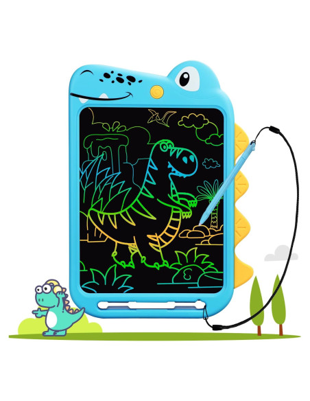 Tableta de Escritura LCD Fullware 10" Dinosaurio Azul Tableta de Escritura LCD Fullware 10" Dinosaurio Azul