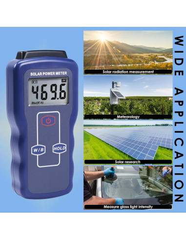 Medidor de Energía Solar Digital DANOPLUS con Alta Precisión