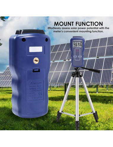 Medidor de Energía Solar Digital DANOPLUS con Alta Precisión