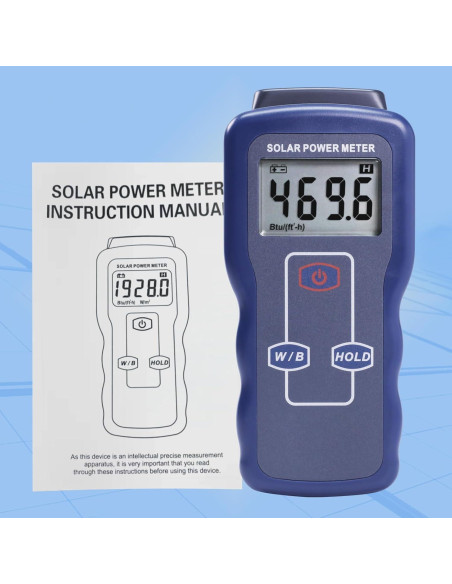 Medidor de Energía Solar Digital DANOPLUS con Alta Precisión