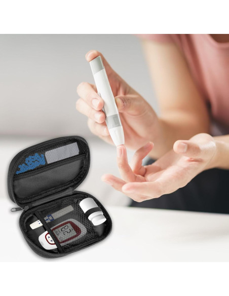 Organizador de Suministros Diabéticos JDVBDNK - Estuche de Viaje