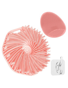 Set 2 PCS Exfoliantes Faciales y Corporales Manmihealth Rosa