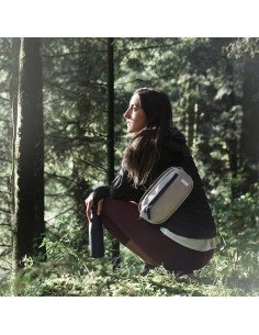 Bolsa de Cadera Anti-Robo Travelon Origin Negra 25.4x13.9 cm 2