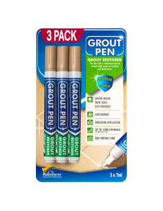 Marcador de Juntas Beige Rainbow Chalk 5mm - Paquete de 3