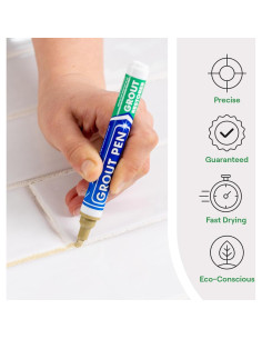 Marcador de Juntas Beige Rainbow Chalk 5mm - Paquete de 3 2