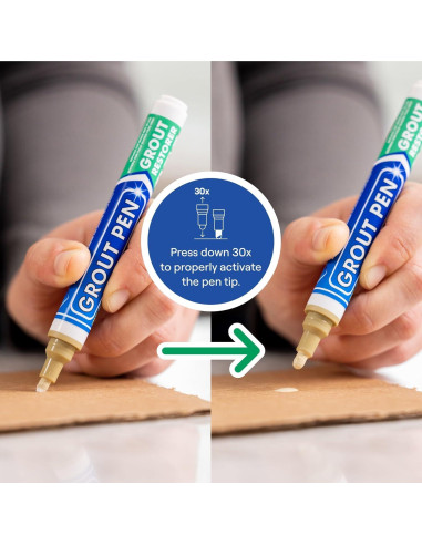 Marcador de Juntas Beige Rainbow Chalk 5mm - Paquete de 3