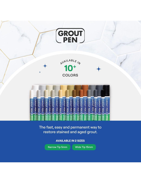 Marcador de Juntas Beige Rainbow Chalk 5mm - Paquete de 3