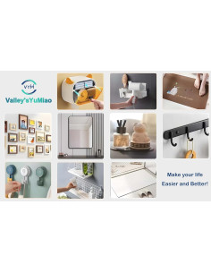 Cinta Doble Cara Nano Valley'sYuMiao 2 Rollos 20ft Transparente 2