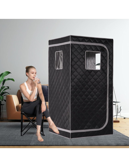 Sauna Infrarroja Portátil Hoolife para 1 Persona 86x169cm