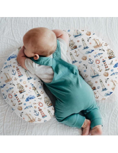 Funda de Almohada de Lactancia Nautical ZoUbqchY 55.88x45.72 cm 2