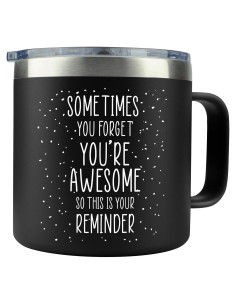 Taza Divertida KLUBI para Papá 14oz Negra - Regalo Navidad