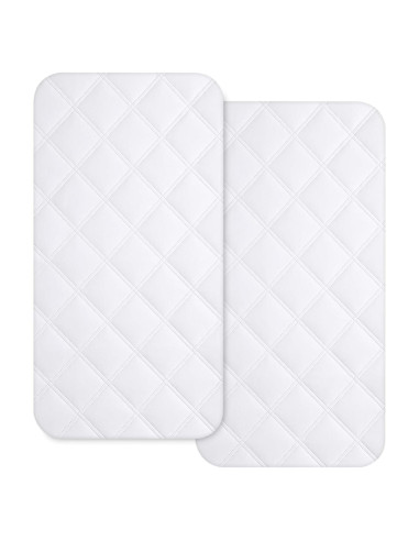 Funda de colchón impermeable Yoofoss 86x48cm - Paquete de 2