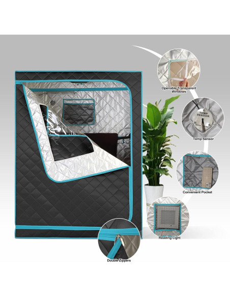 Sauna Portátil Smartmak HL-Infrared2 para 2 Personas