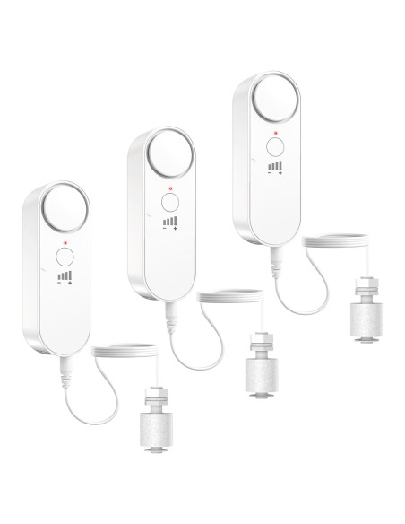 Detector de Nivel de Agua Daytech 3PC 100dB Alarma Inundación