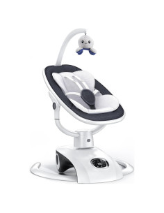 Columpio Eléctrico para Bebés VaVaSoo BY058 6 Movimientos 5 Velocidades