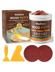 Masilla de Madera de Nogal 280g - Kit de Reparación de Muebles