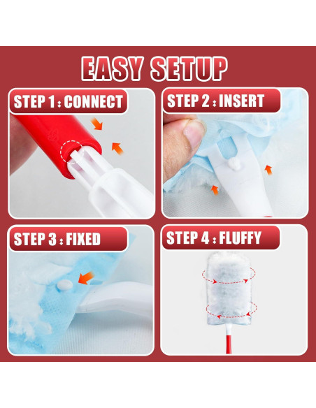 Duster JEHONN 30 Rellenos Microfibra 360 Multi-Superficie