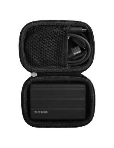 Funda de viaje dura Hermitshell para SSD Samsung T7/T9 2TB/1TB/4TB