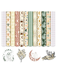 Vinilo Adhesivo Permanente Boho Tintnut 10 Hojas 30.48x25.4cm