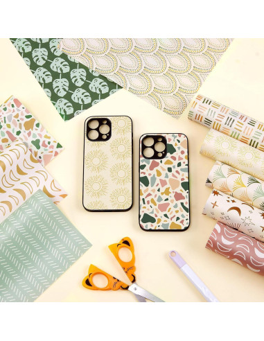 Vinilo Adhesivo Permanente Boho Tintnut 10 Hojas 30.48x25.4cm