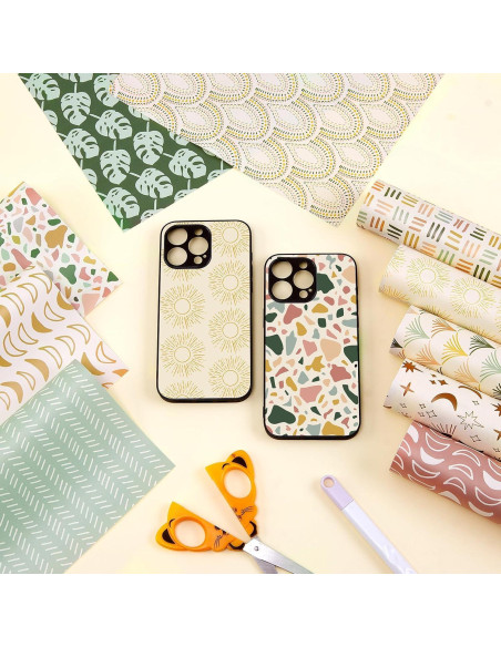 Vinilo Adhesivo Permanente Boho Tintnut 10 Hojas 30.48x25.4cm