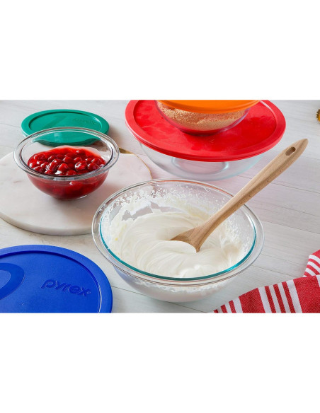 Tazón de Mezcla de Vidrio Pyrex 325 2.5qt - Hecho en EE. UU.