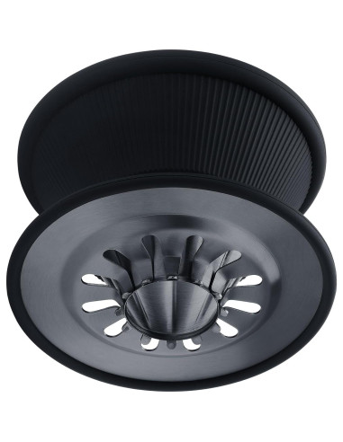 Goteador de Café Normcore 2-en-1 Acero Inoxidable Negro 1-2 Tazas