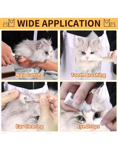 Envoltura Autoadhesiva para Gatos Turesmith 70x70 cm Gris Claro