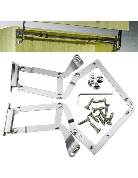 Soporte Neumático de Elevación Vertical TBVECHI para Gabinete