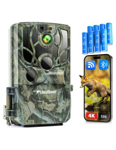Cámara de sendero Usogood WiFi 4K 48MP con visión nocturna