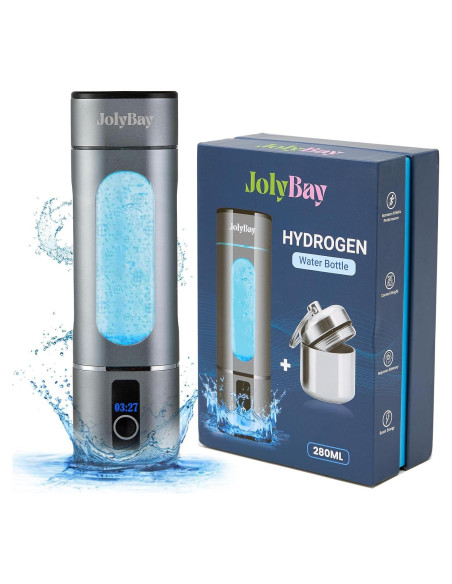 Generador de Agua Hidrógeno JolyBay 280ML con Temporizador