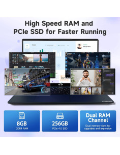 Laptop NIMO 15.6" FHD Intel i3-1215U 8GB RAM 256GB SSD 2