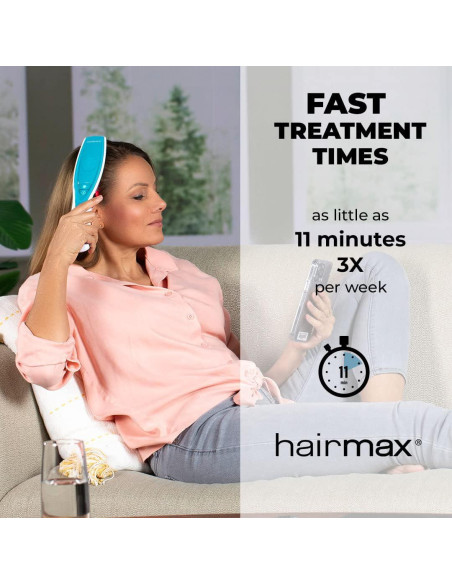 Peine Láser Hairmax Ultima 9 - Tratamiento Capilar Inalámbrico