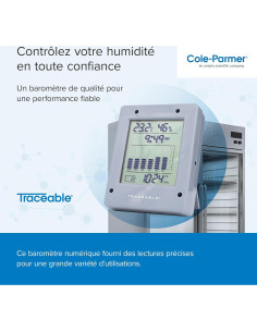 Barómetro Digital Cole-Parmer AO-68000-49 Rastreable NIST 2